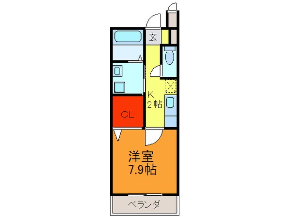 ネオ・グランツ高井田の物件間取画像